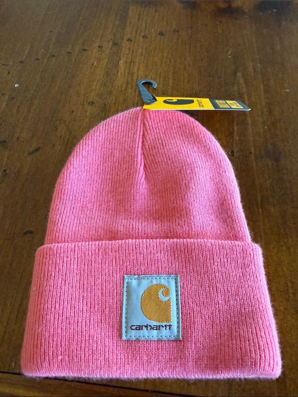 Carhartt Toddler Pink Cuffed Knit Beanie NWT